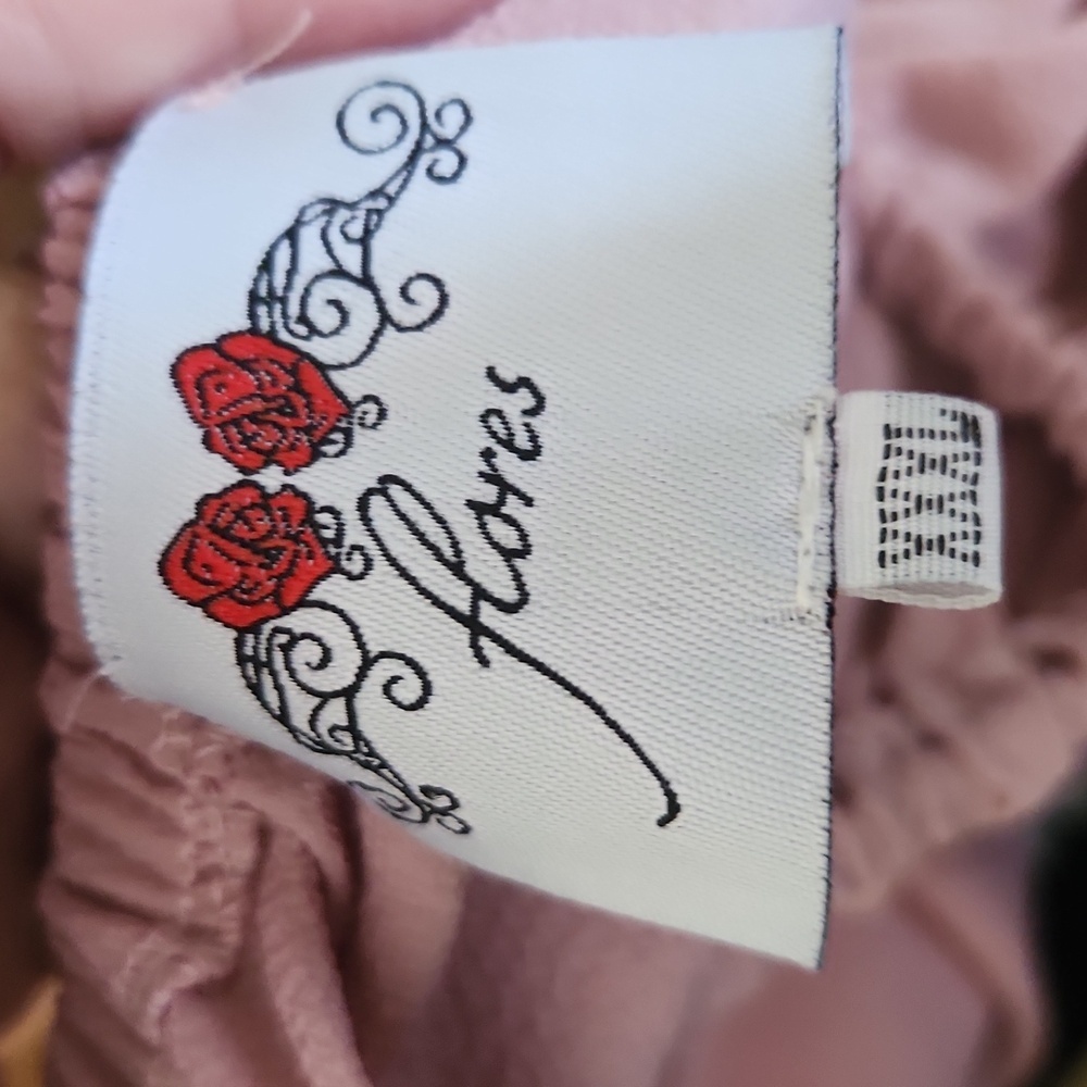 Pink off shoulder choker top - Picture 8 of 9